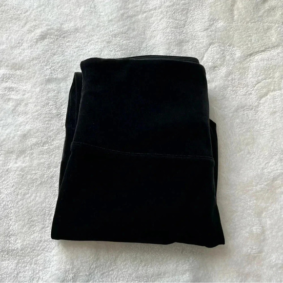 Spanx Tight Legging Pant High Rise Velvet Velour Black Pull-On Full Length XL - Picture 4 of 14
